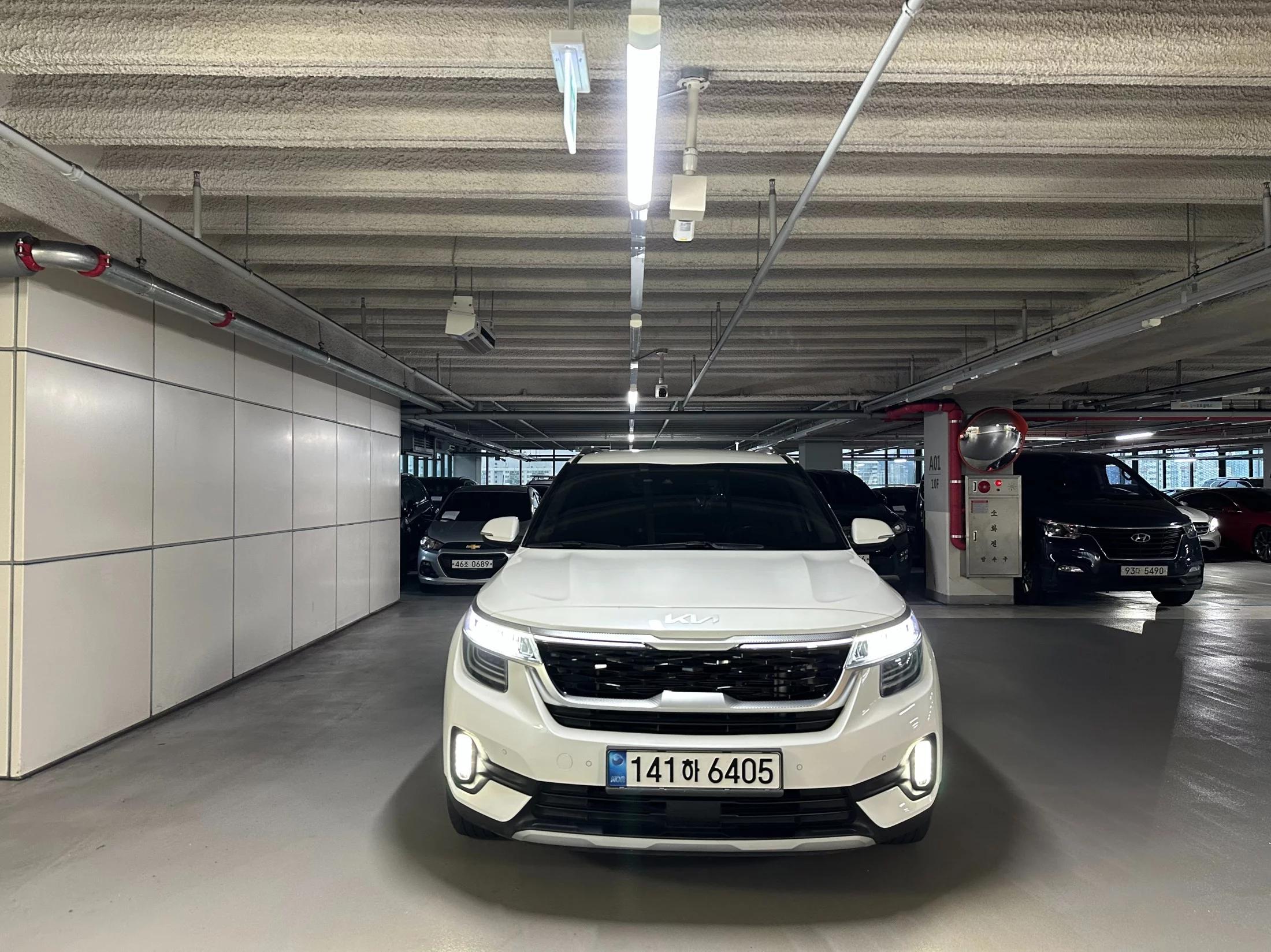 Kia Seltos Gasoline 1.6 Turbo 2WD Prestige, 2021 г. 65467 км.