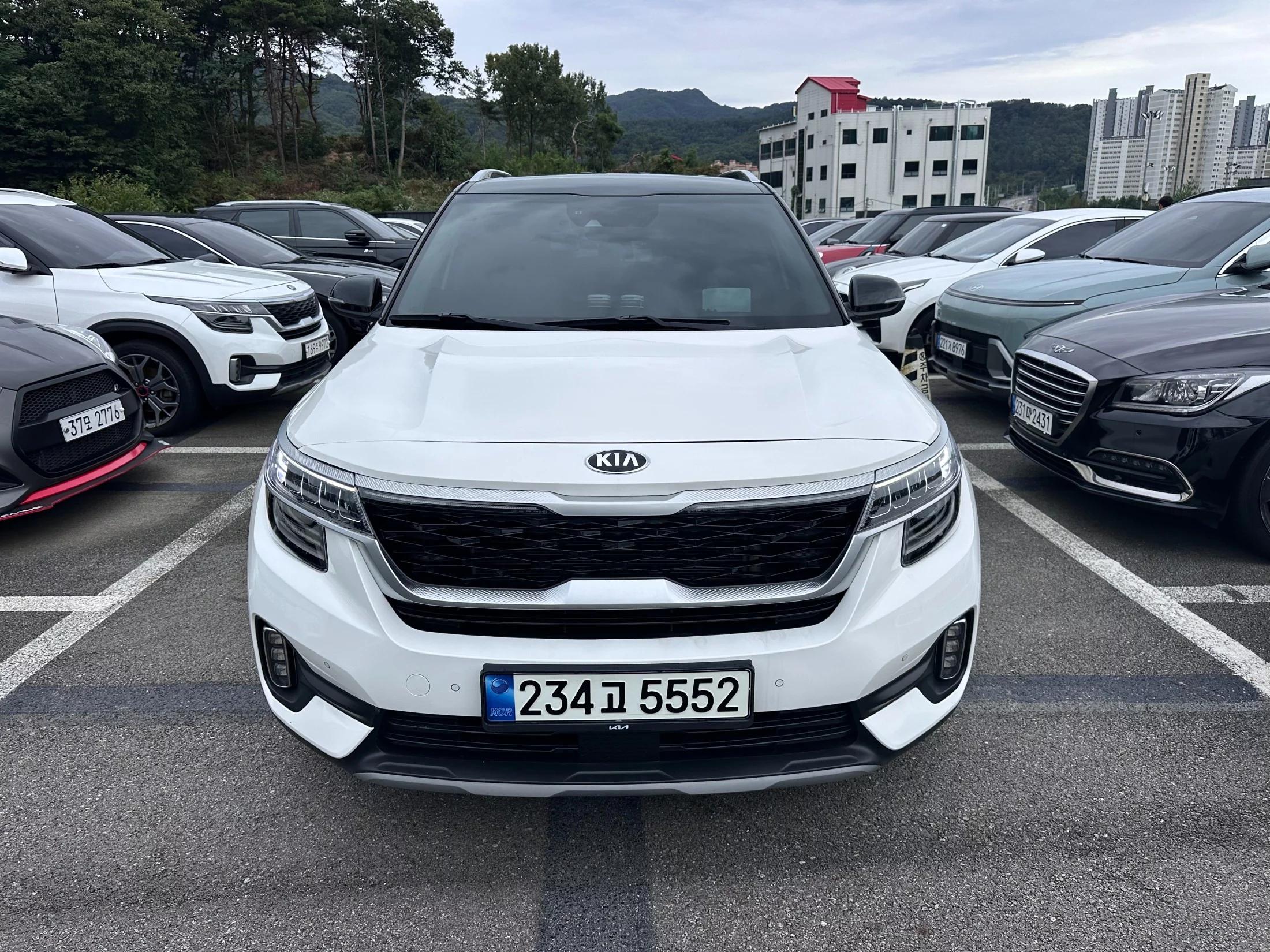 Kia Seltos Gasoline 1.6 Turbo 4WD Signature, 2021 г. 59499 км.