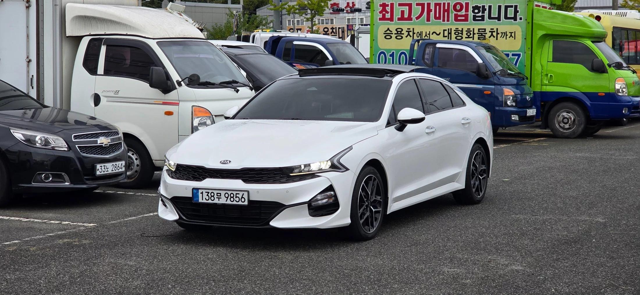 Kia K5 (Киа Оптима) 2.0 LPI(Renter car) Strandard, 2021 г. 70481 км.