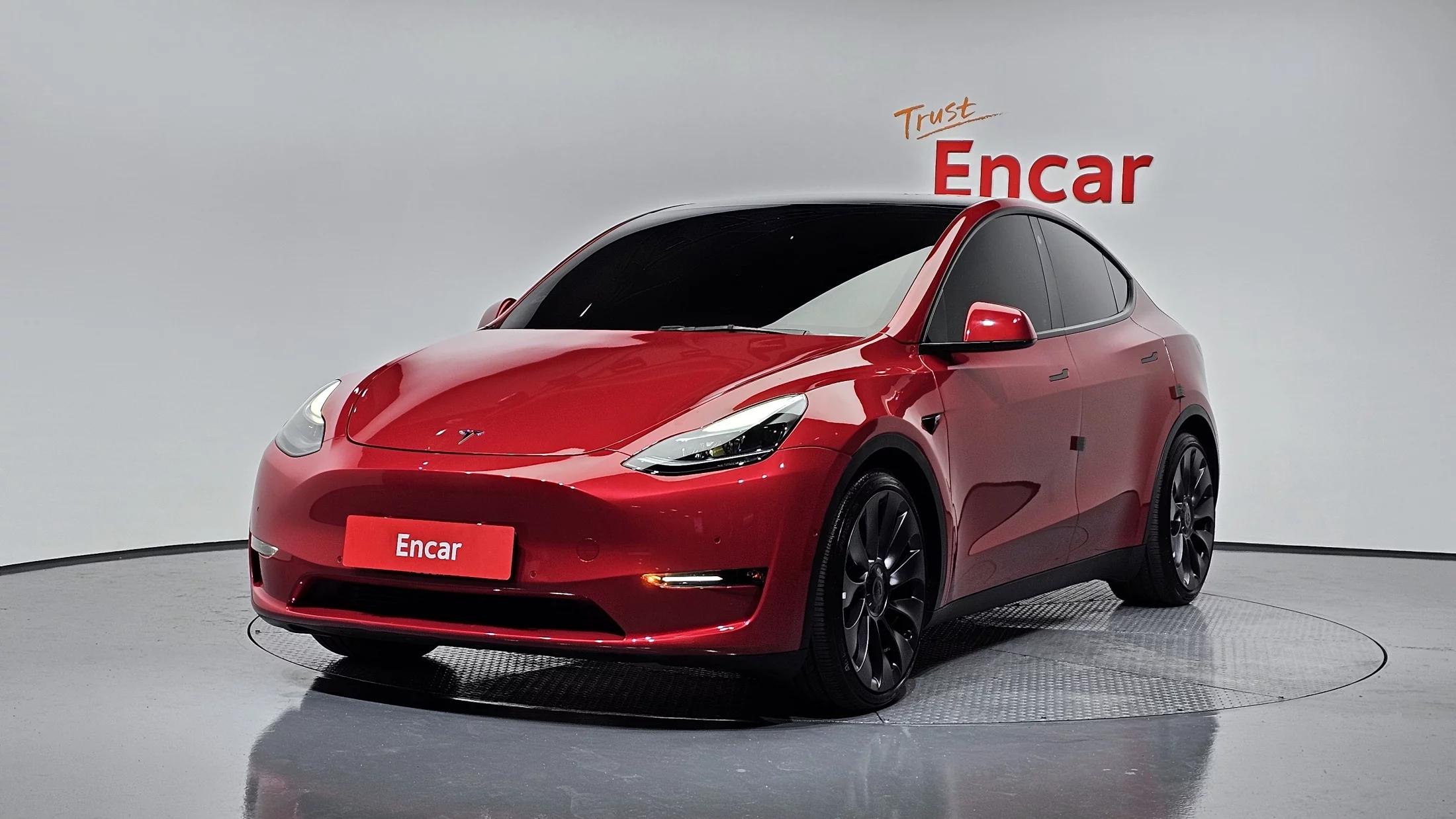 Tesla Model Y Performance, электромобиль, 2021 г. 81394 км.
