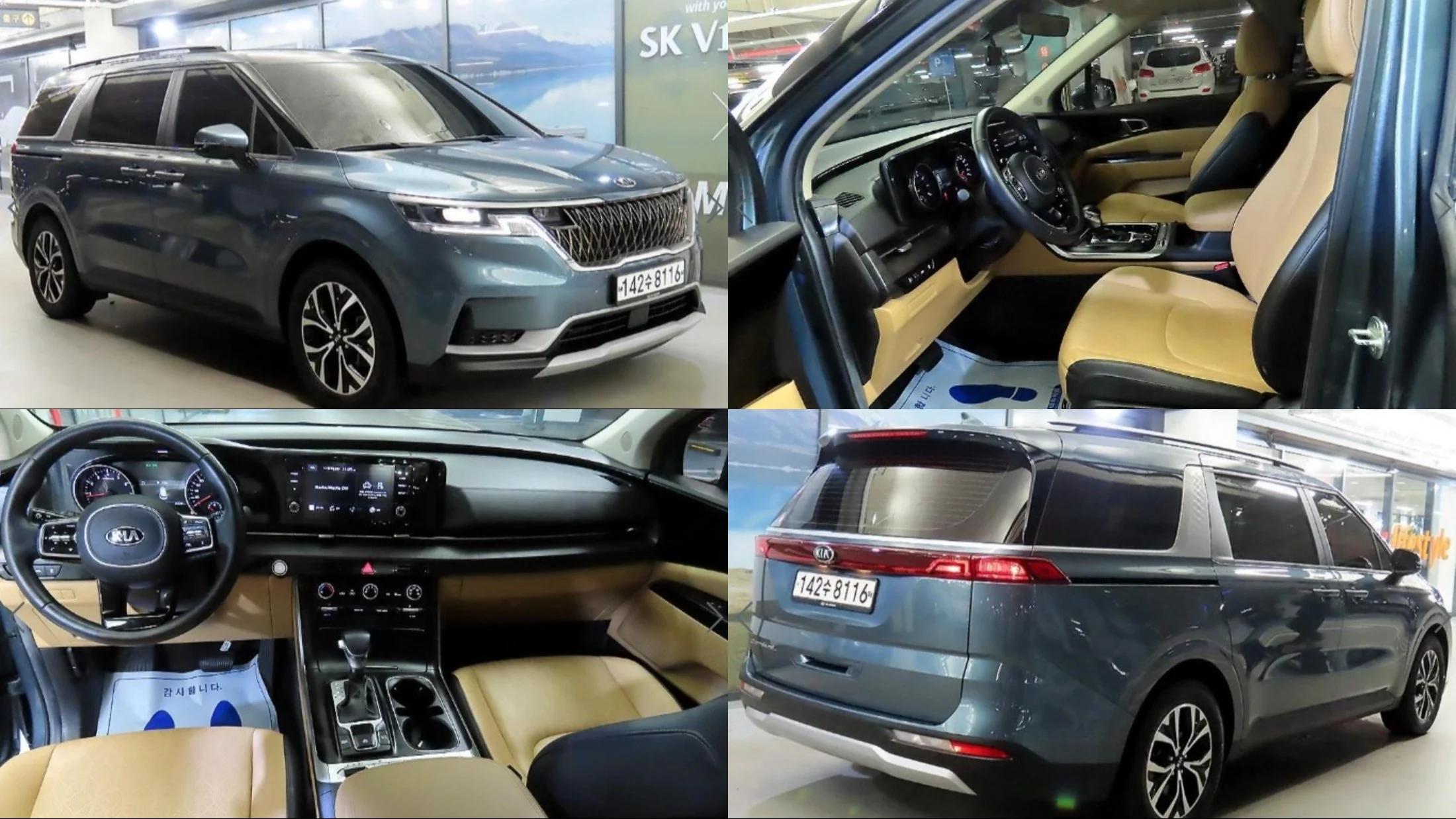 Kia Carnival Gasoline 9-Seater Prestige, 2021 г. 26307 км.