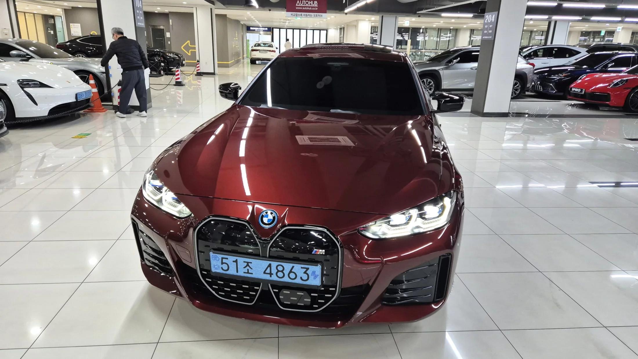 BMW i4 M50 Pro, электромобиль, 2024 г. 18856 км.