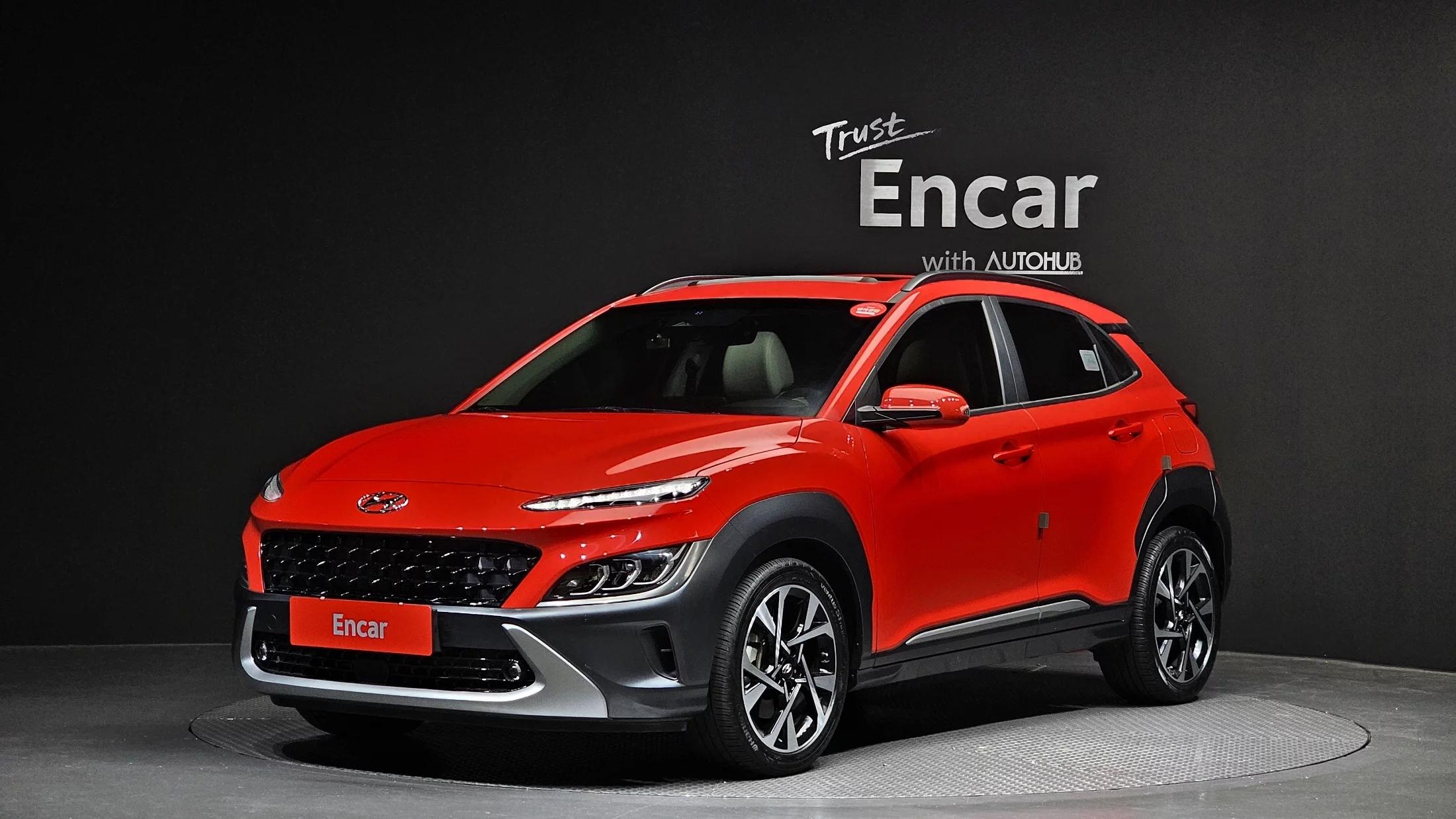 Hyundai Kona Gasoline 1.6 Turbo 4WD Modern, 2021 г. 38660 км.