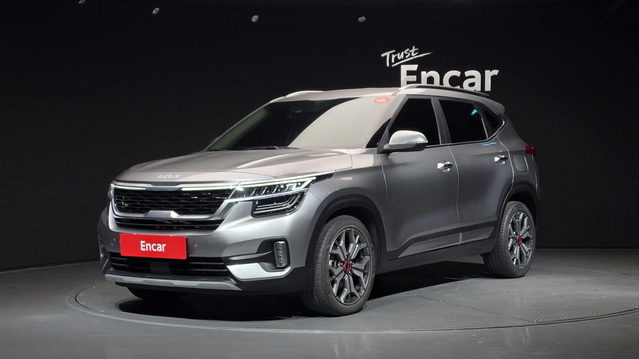 Kia Seltos Gasoline 1.6 Turbo 2WD Prestige, 2022 г. 54381 км.
