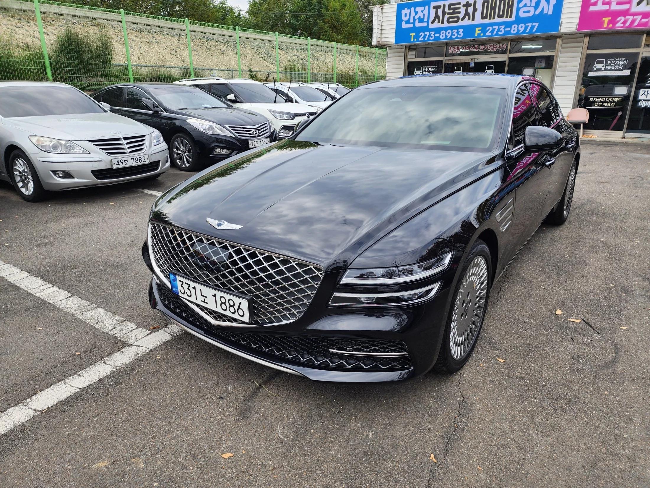 Genesis G80 Gasoline 2.5 Turbo 2WD, 2022 г. 75116 км.