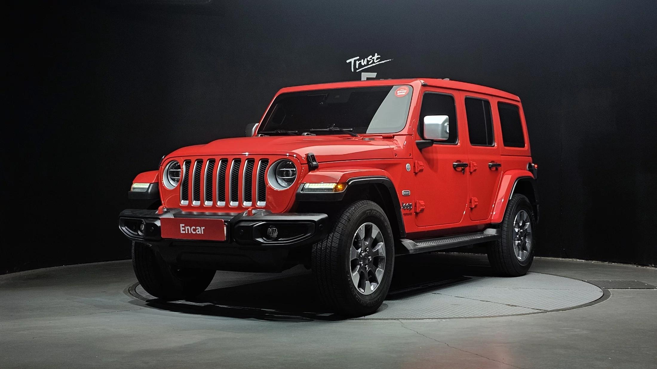 Jeep WRANGLER 2.0 Overland Power Top 4Door, 2021 г. 50506 км.