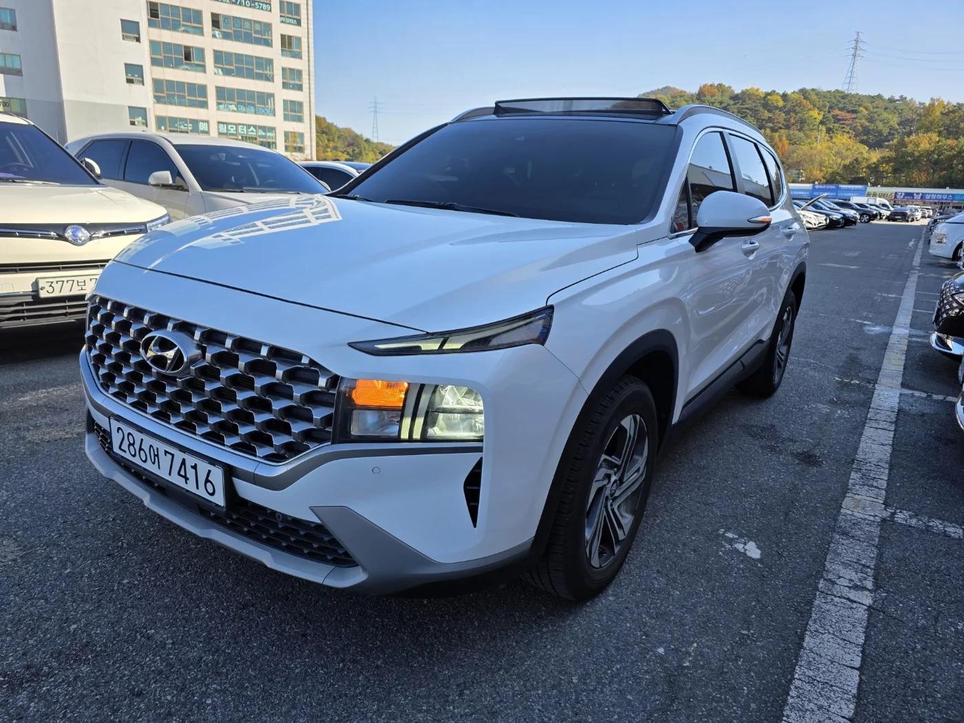 Hyundai Santa Fe Diesel 2.2 2WD Exclusive, 2022 г. 30823 км.