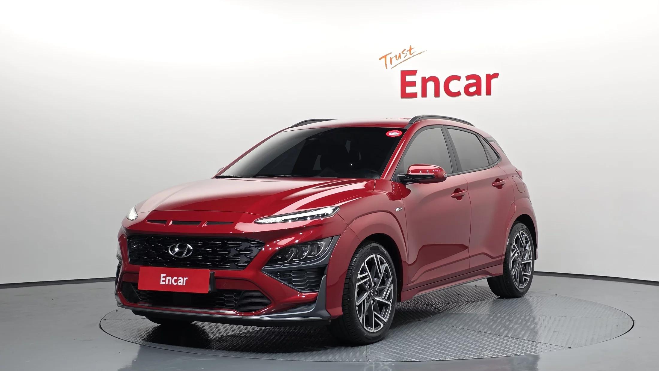 Hyundai Kona Gasoline 1.6 Turbo 2WD N Line Inspiration, 2021 г. 60368 км.