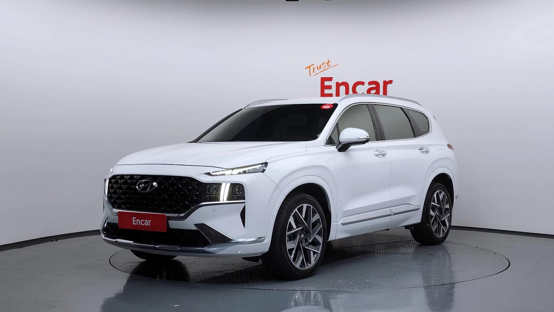 Hyundai Santa Fe Gasoline 2.5T 4WD Calligraphy, 2021 г. 72796 км.