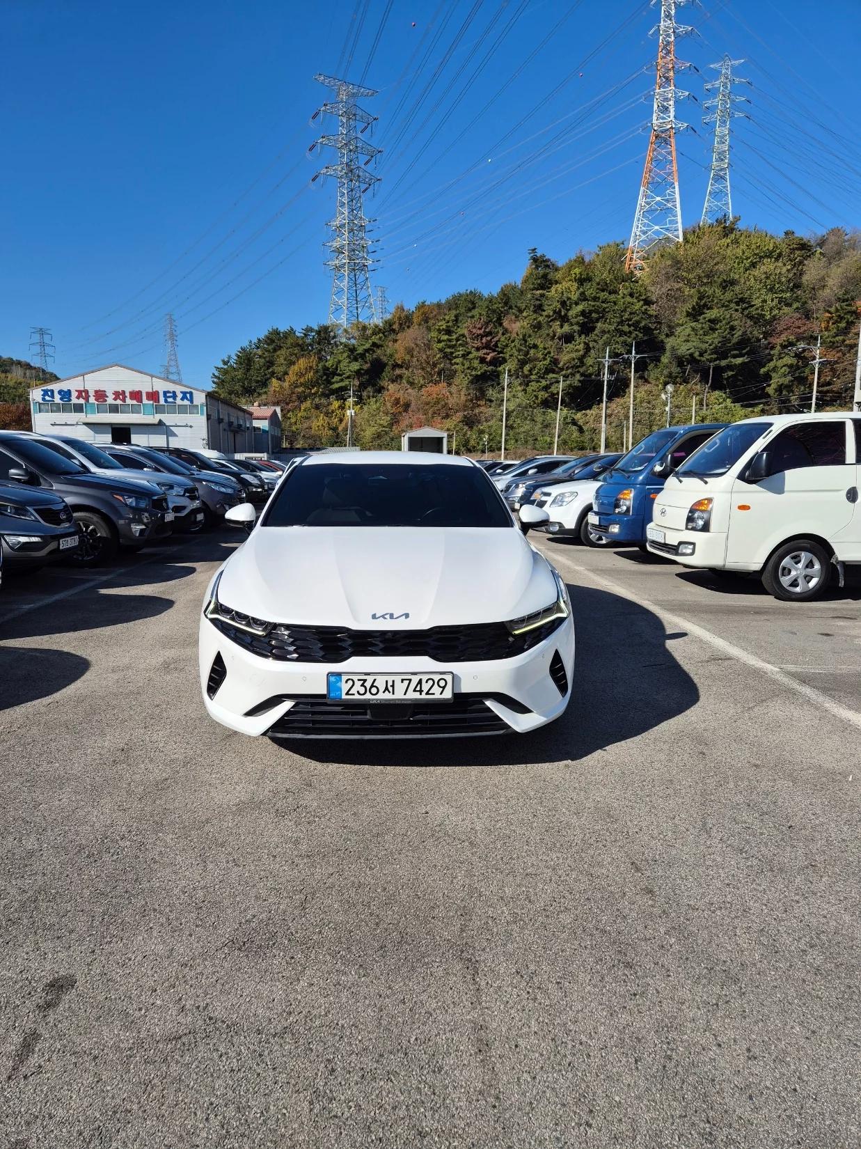 Kia K5 (Киа Оптима) Signature, гибрид, 2023 г. 76107 км.