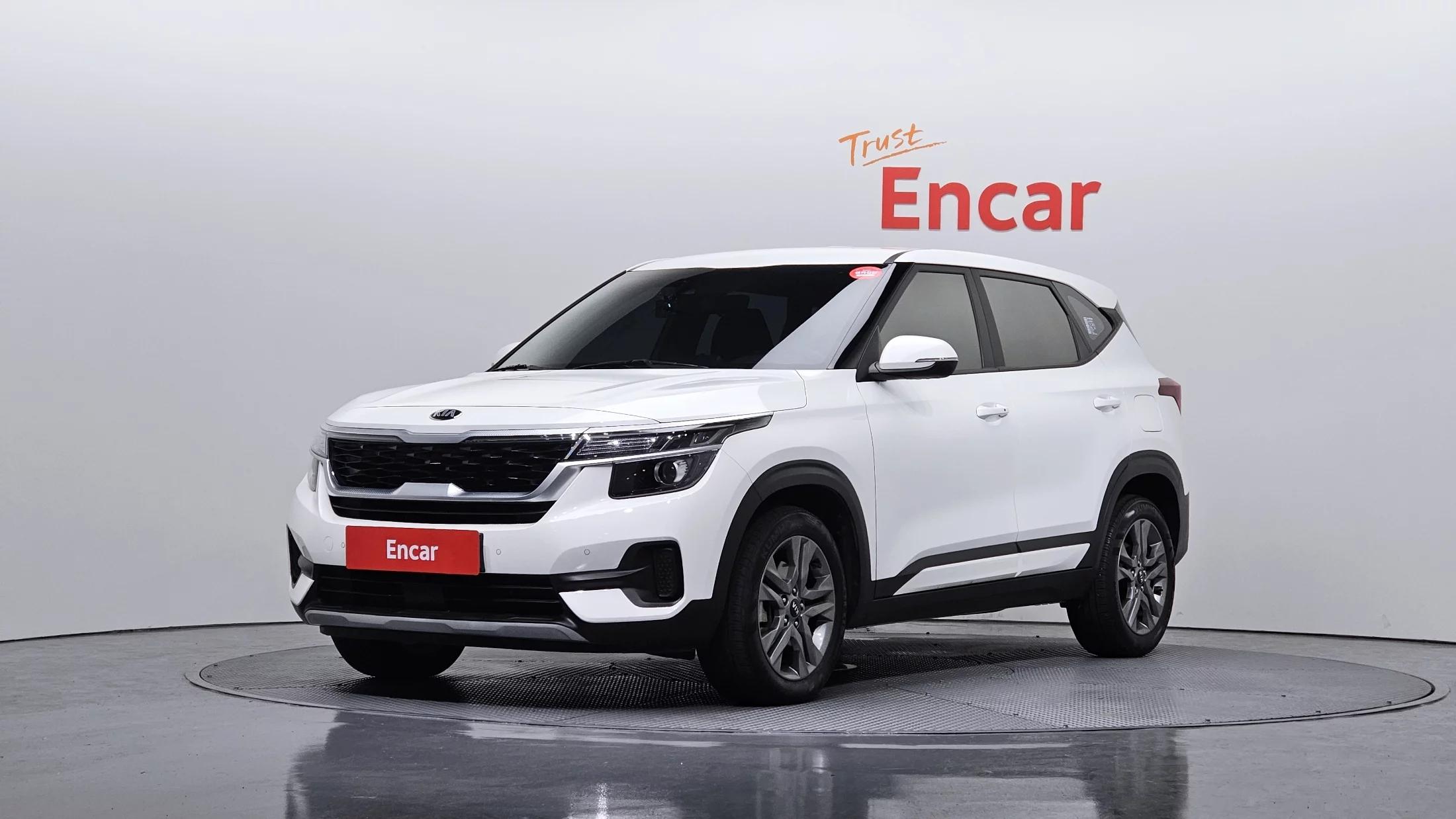 Kia Seltos Gasoline 1.6 Turbo 2WD Prestige, 2021 г. 55607 км.