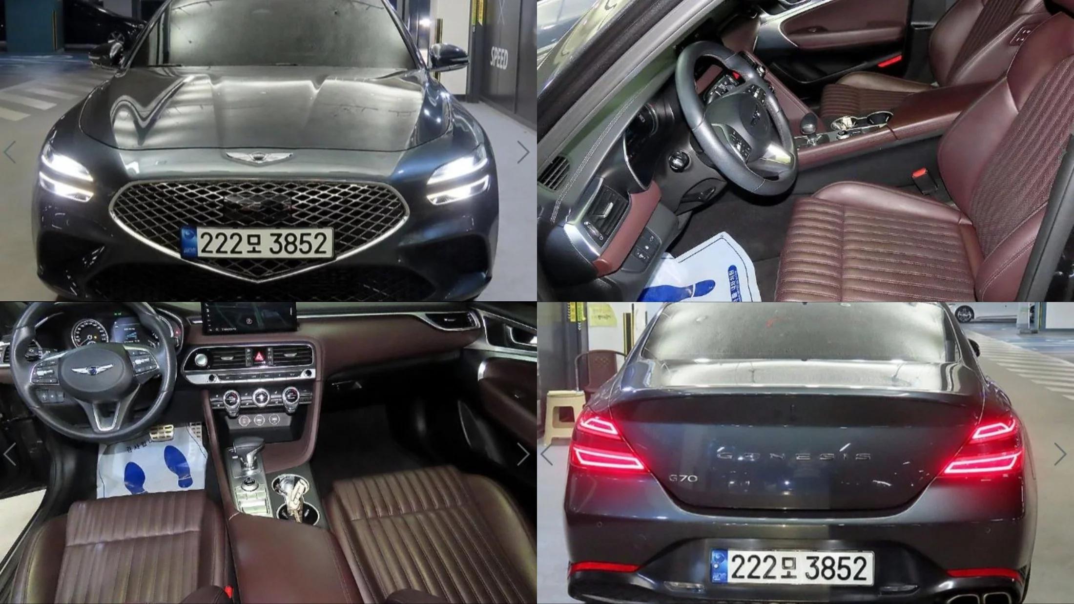 Genesis G70 Diesel 2.2 2WD, 2021 г. 81826 км.