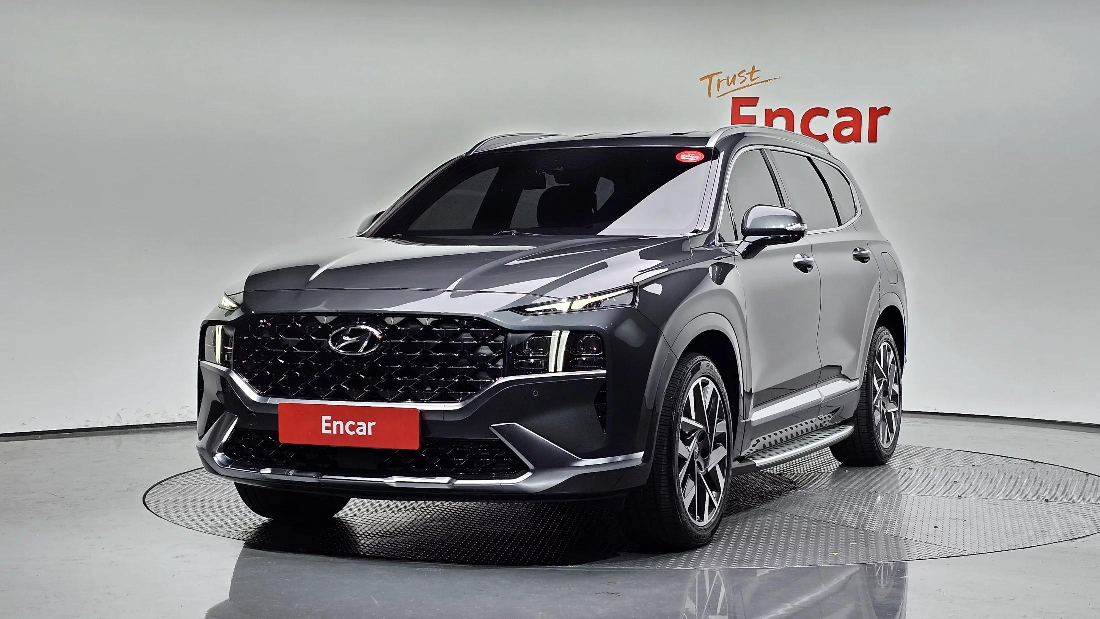 Hyundai Santa Fe Gasoline 2.5T 4WD Calligraphy, 2021 г. 62407 км.