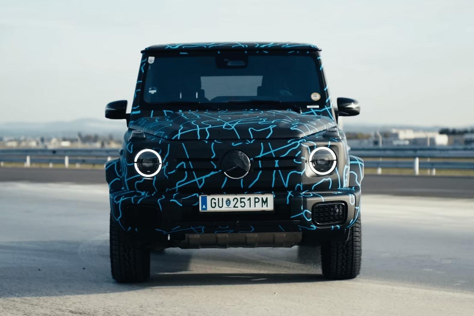 Электрический Mercedes-Benz G-Class наконец-то получил имя, и это не EQG