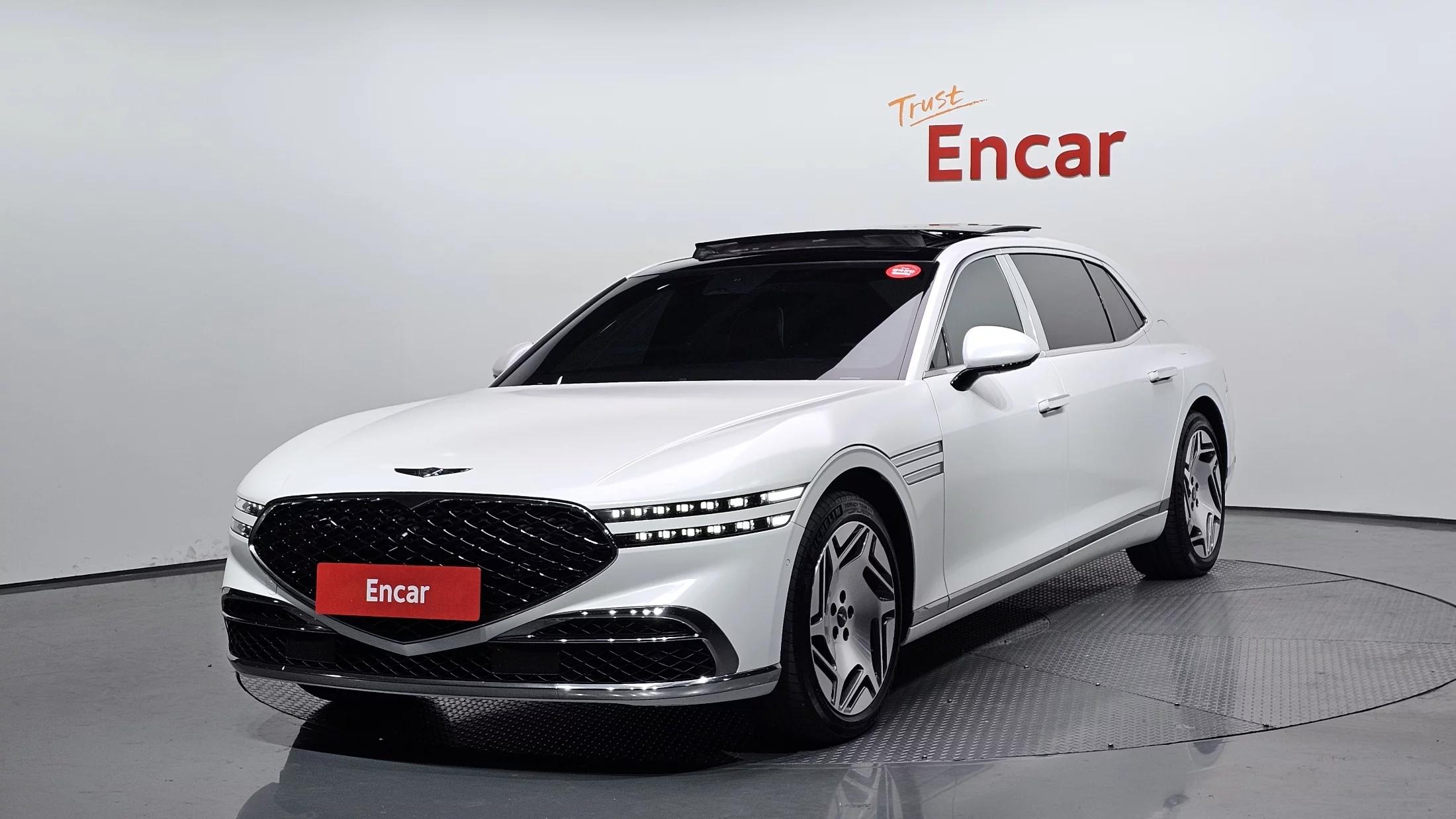 Genesis G90 Gasoline 3.5 Turbo e-S/C AWD LWB, 2022 г. 63907 км.