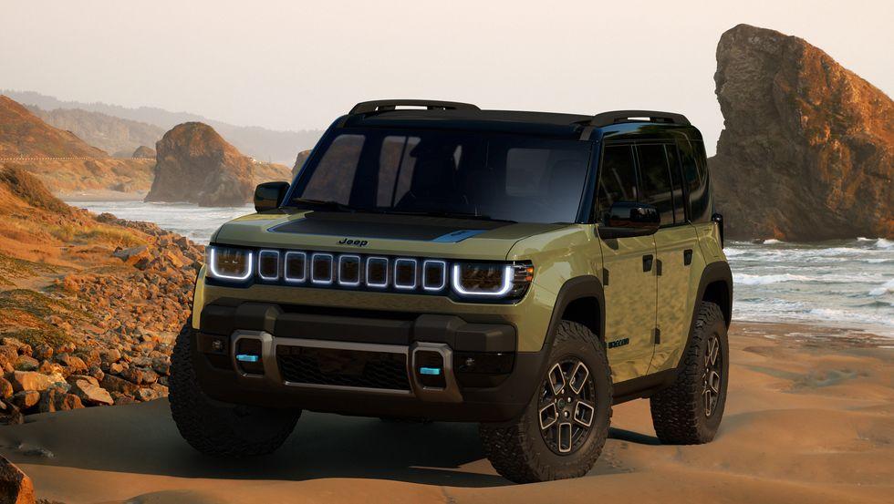 Будущее электрических внедорожников Jeep: Wrangler EV, Recon и Wagoneer S